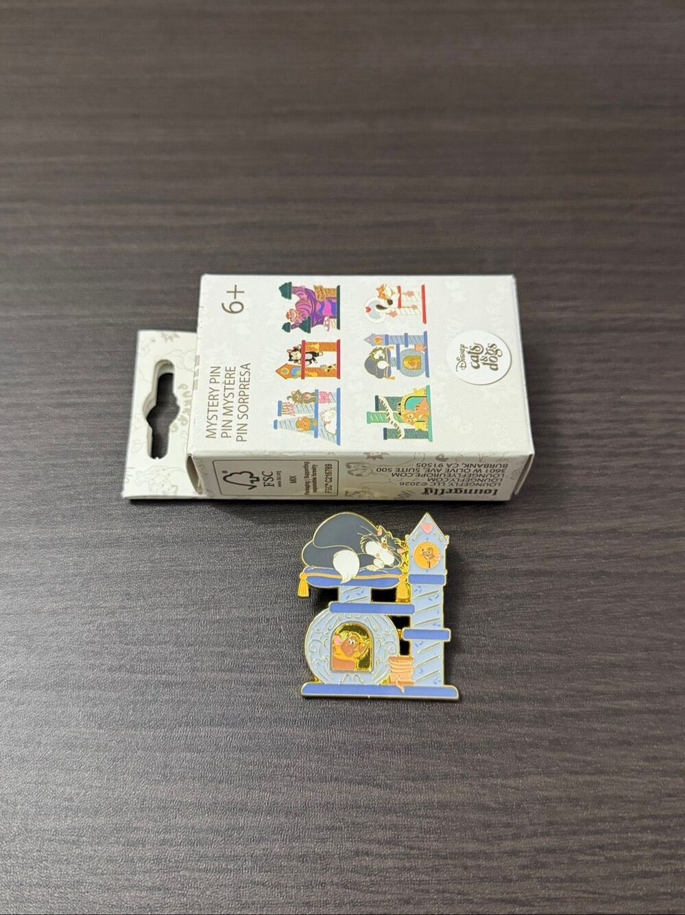 Loungefly Disney Cat Trees Blind Box Enamel Pin - Lucifer